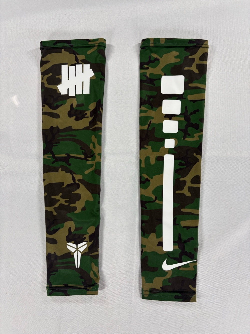 Nike Kobe Bryant Camo Arm Sleeves Set Green Black